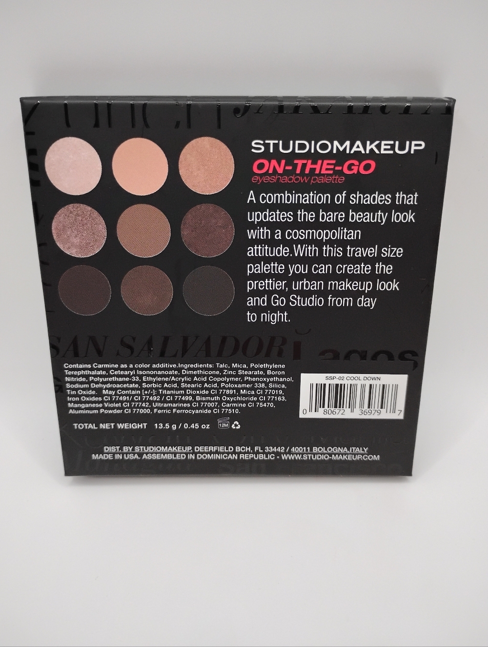 X2 Studio Makeup On-The-Go Warm Up Palette - Picture 10 of 14